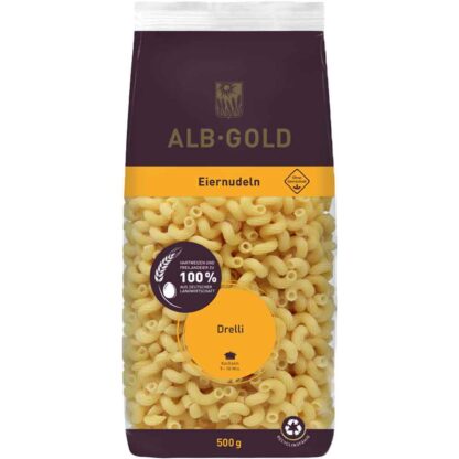 Albgold Nudel Drelli   500g Beutel