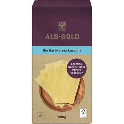 Albgold Lasagne-Teigblätter 500g Beutel