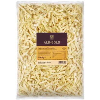 Albgold Walznudeln 8mm lose 2,5kg Beutel