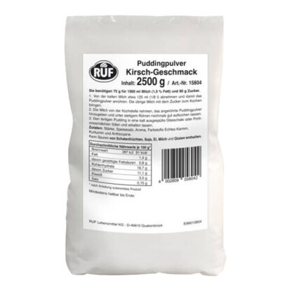 Pudding Kirsch-Geschmack 2,5kg Beutel, Ruf