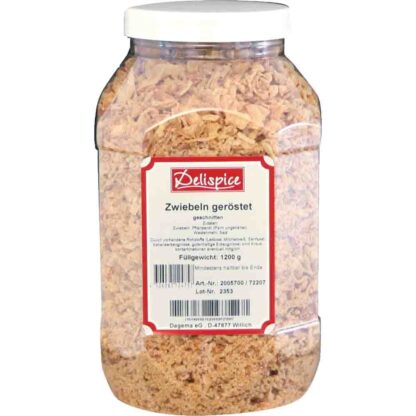 Zwiebel geröstet 1200g Dose mit Mehl