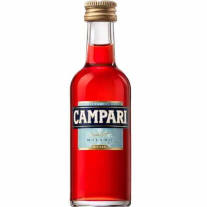 Campari Bitter Aperitif 0,05 Ltr. Flasche, 25% vol.