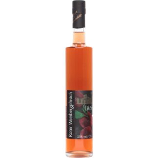 Liebl Roter Weinbergpfirsichlikör 25% Vol. 0,5 Ltr. Tonflasche