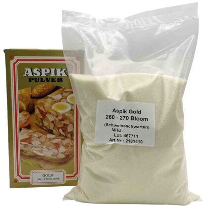 Aspik 260-270 Bloom gold (Schwein)