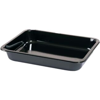 Duni Menüschale schwarz, 1-teilig  225 x 175 x 34 mm, 300 Stück/Karton