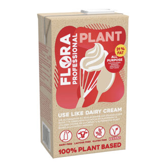 Flora Plant Professional zum Schlagen vegan 1Ltr. Pack zum Kochen & Schlagen o.d.A.