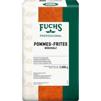 Fuchs Pommes-Frites Würzsalz rot 2kg Beutel
