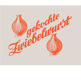 Top farblos 45/20 gekochte Zwiebelwurst 1-farb.