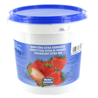 Menz & Gasser Extra Konfitüre Erdbeer 3kg Eimer