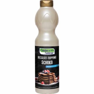 Cuisine Noblesse Dessert Topping Schokolade 1kg Flasche
