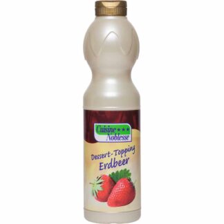 Cuisine Noblesse Dessert Topping Erdbeer 1kg Flasche