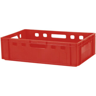 Euro- Fleischkasten E 1 rot 60x40x12 cm