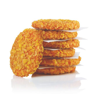 TK Crunchy Chik'n Burger ca. 90g 1,5kg Beutel Salomon