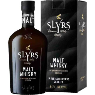 Slyrs Champions Malt Whisky FC Bayern München Edition 0,70 Ltr. Flasche, 40% Vol.