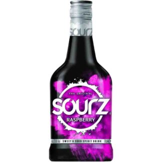 Sourz Raspberry 0,7l Süss-Saurer Likör aus Himbeere, England 15%