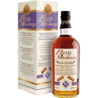 Malecon 15 Years Old Rum 0,70 Ltr. 40% Vol.