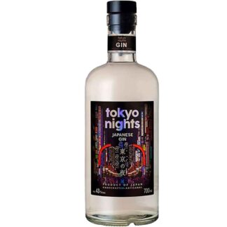Tokyo Nights Japanese Gin 43% Vol. 0,7 Ltr. Flasche