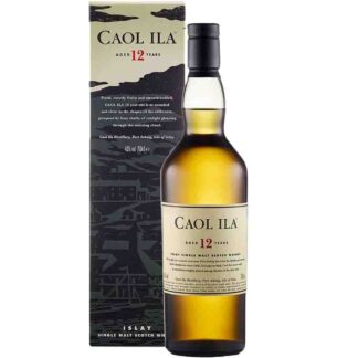 Caol Ila 12 Jahre Single Malt Whisky 43% Vol. 0,7Ltr. Flasche