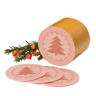 Brühwurst-Pastete Tannenbaum ca. 850 g, #5701