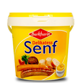 Burkhardt Senf mittelscharf  5kg per Eimer