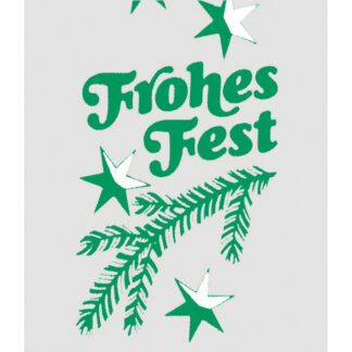 Nalo schmal hell 45/20 Fr.Fest grüner Zweig-Sterne