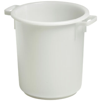 Kunststoffbehälter 40L rund Ø 42cm, H= 44,5cm, mit 2 Handgriffen