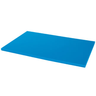 Kunststoff-Schneidebrett blau 500x300x15mm m. 4 Gumminoppen